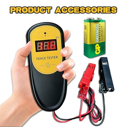 13KV Digital Electric Fence Tester, Precise Pulse Troubleshooting