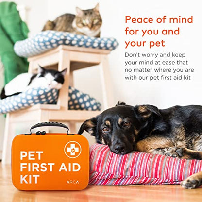 ARCA PET Dual First Aid Kit Bundle – Home, Travel, and Outdoor Emergency Essentials