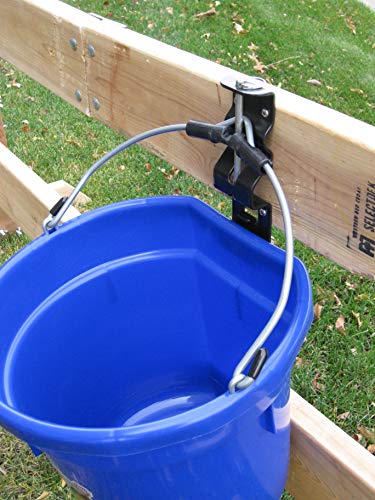 Little Giant® V Handle Bucket Grip | Feeding Handle Grip | Bucket Handle Grip | Rubber Grip for Feeding Pail | 3 Pack