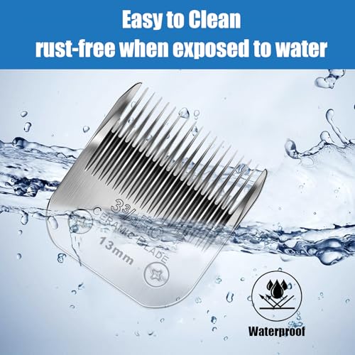 Dog Grooming Replacement Blades Compatible with Andis Dog Clipper - size: 3FC