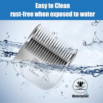 Dog Grooming Replacement Blades Compatible with Andis Dog Clipper - size: 3FC