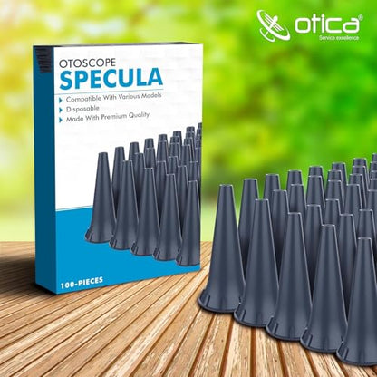 2.5 mm Otoscope Ear Specula Tips Compatible with welcelln, K.a.w.e, Ries-TER and H.e.i.n.e Otoscopes Disposable (2.5mm, 500 Count) - size: 2.5MM, style: 500 Count