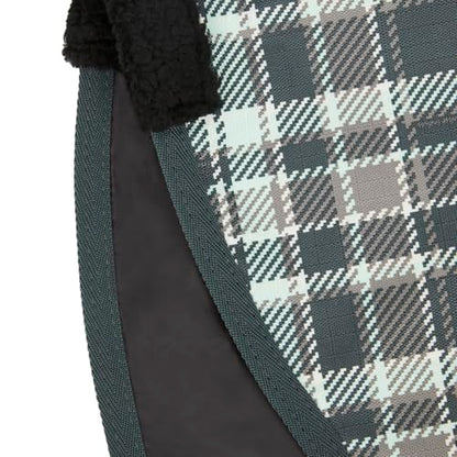 HORZE Nevada 1200D Lightweight Waterproof Horse Turnout Sheet with Fleece Lining (No Fill) - Urban Chic - 75 in
