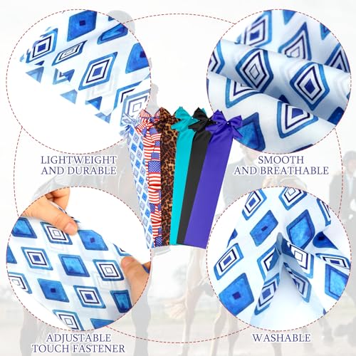 Huhumy 6 Pcs Horse Tail Bags 22" Breathable Slip on Guard,Modern Style - style: Modern Style