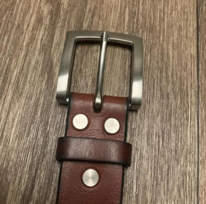 Towonder Stainless Steel Belt Buckle Head DIY Leather Craft Making Rusty Proof Metal Screw Replacement 0.39x0.16x0.28 Inch