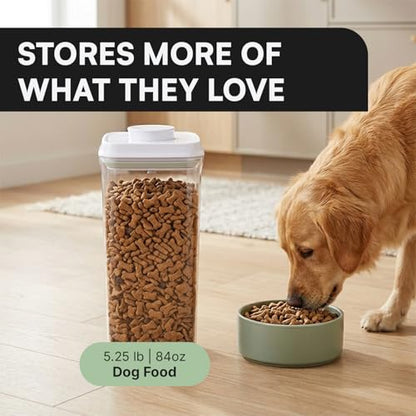 Bop Top Airtight Food Storage Containers | Pop-Top Lid | 10.5 Cups / 84 Oz - color: Single: 84 oz