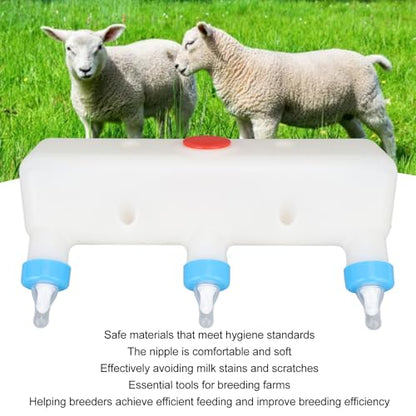 Small Animal Milk Feeder 3 Nipple Bottle
