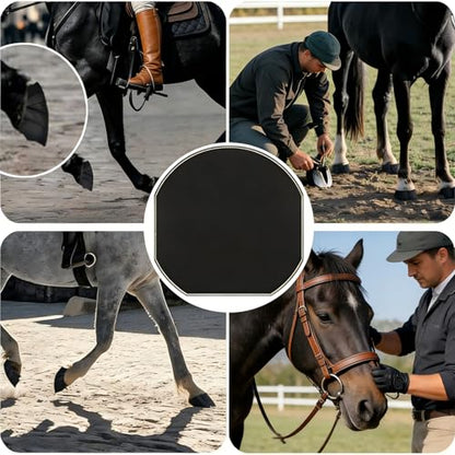 12 Pack Horse Hoof Tape — Cotton, Self-Adhesive & Breathable Hoof Wrap for Wound Care, Hoof Packing&Laminitis Relief, Extra Protection for Horse Hooves