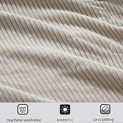 Beautyrest Heated Blanket King, Micro Fleece Electric Blanket, Beige - color: Beige, size: King