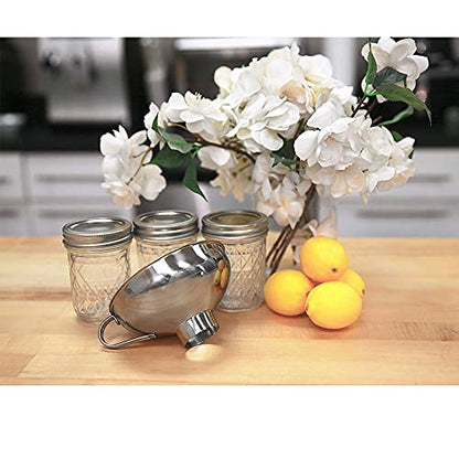 Küchenprofi 18/10 Stainless Steel Jam Funnel - Silver - Metal Funnels For Kitchen Use - Wide Mouth Kitchen Funnel - style: Jam