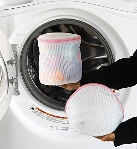 Simple Houseware Laundry Bra Lingerie Bags (2 Large & 3 Underwear Bags) - style: 2 L / 3 Bra Bags