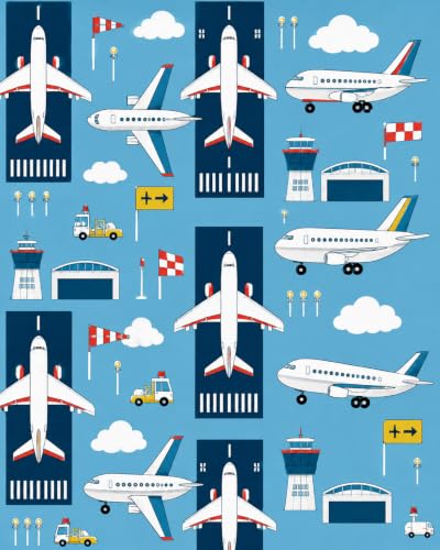 Airplane2 Blanket 50"x60" - color: Airplane2, size: 50"x60"