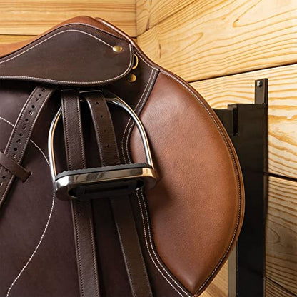 EASY-UP Mounted Saddle Racks | Optimal Storage Solution for Horse Saddles - style: 3 Tier Saddle Rack
