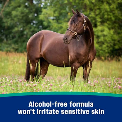 Farnam Nature’s Defense Concentrate, Botanical Fly Repellent Spray, 32 oz | Makes 5 Quarts,Water-Based,Repels horn flies, stable flies, house flies, horse flies, deer flies, mosquitoes and gnats