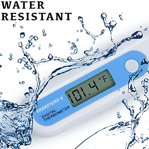 Large Animal Digital Thermometer Kit with Gloves