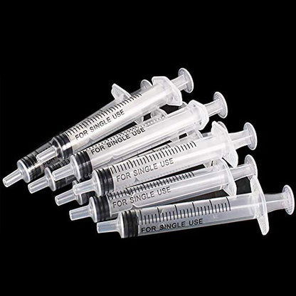 20 Pack 3ml 3cc Plastic Syringe with Measurement, Without Needle, Individual Sealed Wrapped for Refilling and Measuring Liquids, Scientific Labs, Feeding Pets or Little Animals - style: 20Pack-3ml