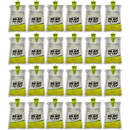 RESCUE! Big Bag Fly Trap – Disposable, Outdoor Use - 24 Traps