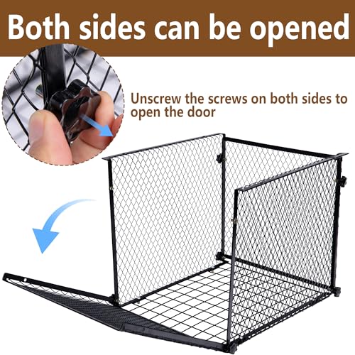 Deer Feeder Varmint Guard, 14.5” x 12.5” Square Varmint Cage for Feeders | All-Metal Deer Feeder Cage, Protective Cages for Feeder Keeping Wildlife Away Outdoor Hunting (Square) - color: Square