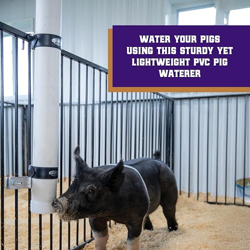 Weaver Livestock Vertical Pig Waterer Kit with Steel Nipples