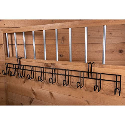 EASY-UP Pro Portable Bridle & Tack Racks | Essential Horse Equipment Organizer - style: 10 Hooks