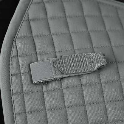 WeatherBeeta Prime Air-Tec Dressage Saddle Pad - color: Grey, size: Large