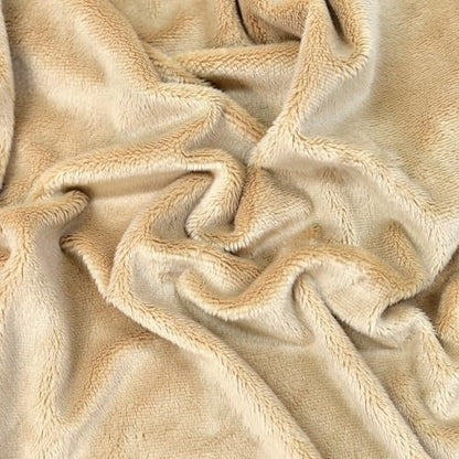 Surf turtle Camel Super Soft Minky Fabric by The Yard, 36"x60" - color: Camel Color