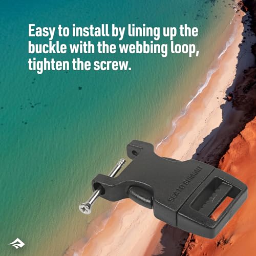 Sea to Summit Field Repair Buckle, Side Release 1 Pin, 3pk, 15mm / 5/8in - style: 15mm / 5/8in