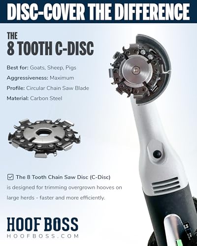 8-Tooth Trimming Disc, 2" C-Disc with Attachment