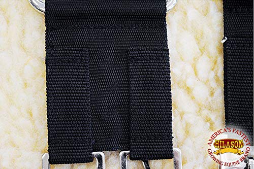 HILASON New Set of 2 Buckle Horse Saddle Western Girth Cinch Converter English