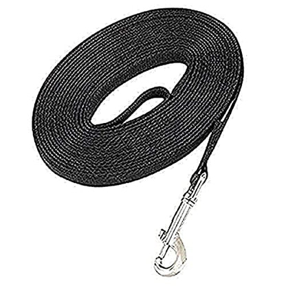 Guardian Gear Cotton Web Training Lead 15 Ft Black - color: Black, size: 15-Feet