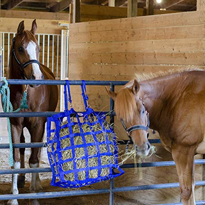 Derby Originals Easy Feeder Horse Hay Bag with Super Tough Bottom and 1 Year Warranty - color: Hunter Green