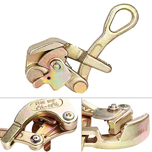 Wogoboo Cable Grip Wire Gripper Steel Cable Puller Tool - size: 1T