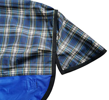 LEAFOREST 600D Pony Miniature Horse Rain Sheet Turnout Blanket No Fill - size: 45IN