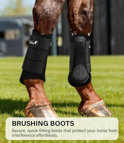Horse Splint Boots, Shock-Absorbing Brushing Boots for Horses