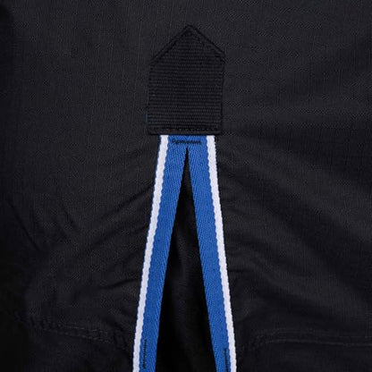 Horze Glasgow Full Neck Turnout - color: Dark Blue, size: 69 in