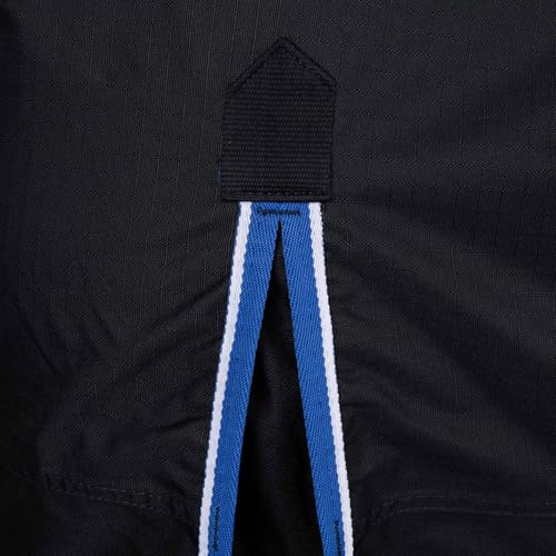Horze Glasgow Full Neck Turnout - color: Dark Blue, size: 72 in