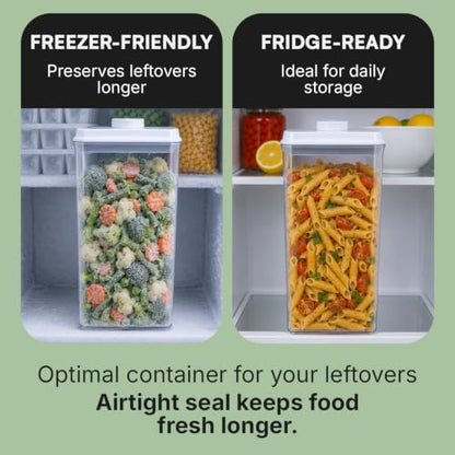 Bop Top Airtight Food Storage Containers | Pop-Top Lid | 13.5 Cups / 108 Oz - color: Single: 108 oz