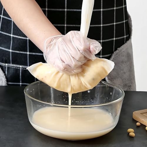 2Pcs Fine Mesh Strainer Bags, 100 Mesh Food Grade Nut Milk Bag for Almond Milk, Yogurt, Juice, Cold Brew Coffee, Reusable & Washable