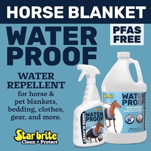 STAR BRITE Horse Blanket Waterproofing Treatment - style: 1 Gallon