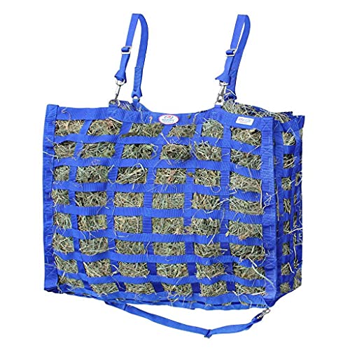 Large Superior Slow Feeder Horse Hay Bag with Super Tough Bottom and 1 Year Warranty