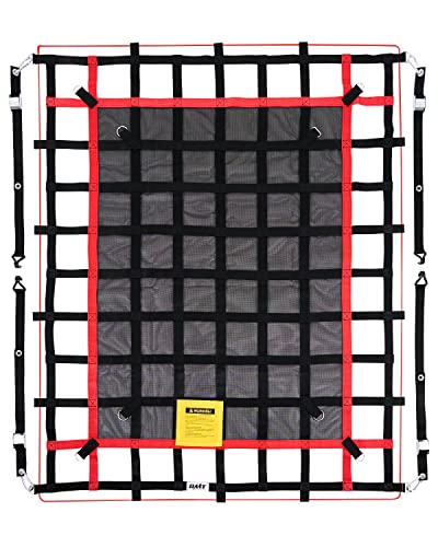 OMT 6x4.8ft Heavy Duty Cargo Net for Truck Bed & SUV, 1100lb Capacity - size: 6 x 4.8 ft.