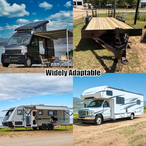 RYANSTAR RACING 2pcs Trailer Lift Gate Latch Kit Compatible with RV Camper
