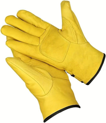 Sheep Skin, 0.7-1.0mm Thick, for Gloves, Clothing, Leather Sheets for Crafts and Arts (Yellow 5-6 Square feet) - color: Yellow 5-6 square feet