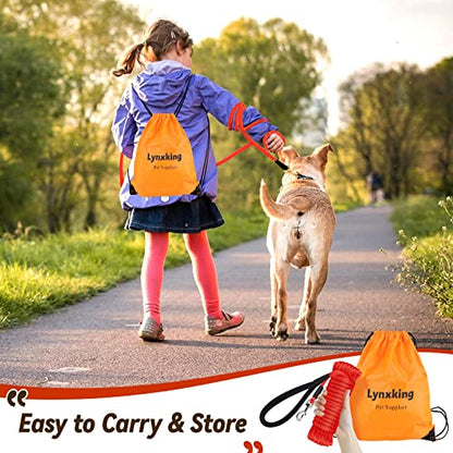 Check Cord Dog Leash Long Lead Obedience Recall Training Tracking Line 30ft - color: Red