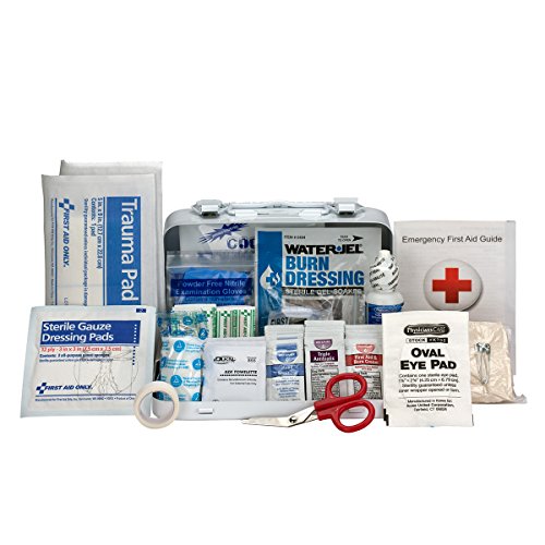 First Aid Only 90755 ANSI A 2015 and OSHA Compliant First Aid Kit, 10-Person Emergency First Aid Kit for Business, Home, Car, and Worksites, 71 Pieces