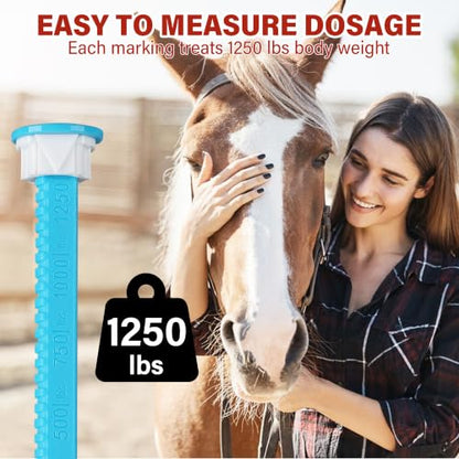 Horse Paste 1.87% – 4 Pack (6.08g Each) Apple Flavored Oral for Horses