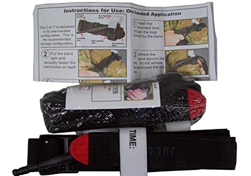 Medical Bags Fully Stocked - Stomp Medical Kit Bag With CAT Tourniquet Bundle (Red)
