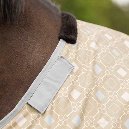 Equinavia Norse Fleece Lined Turnout Blanket - Slate Grey/Light Olive - 75 in - color: Slate Grey/Light Olive, size: 75 in