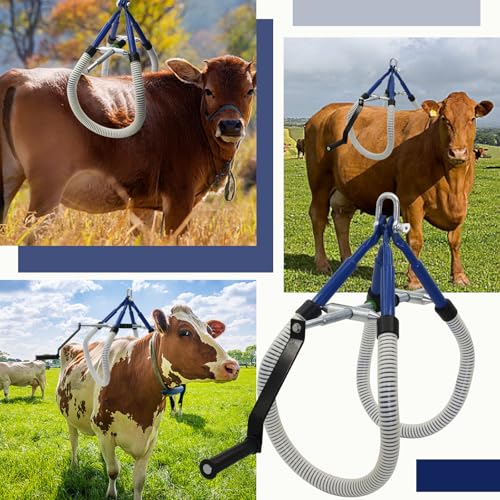 4410LB Cow Hip Lift, Reinforced Adjustable Cattle Lifting Clamp