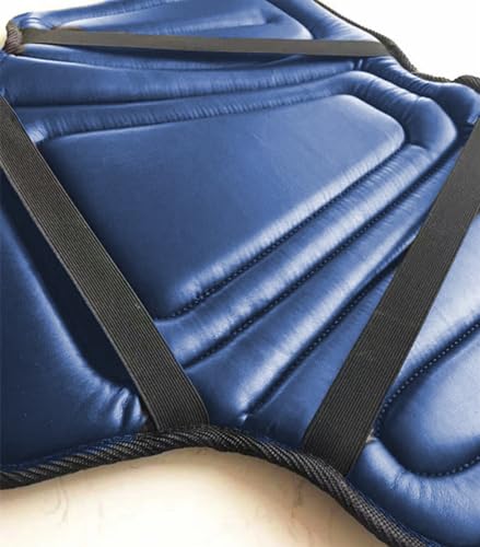 Motorcycle Seat Cushion Saddle Pad for Horses-Blue - color: Blue